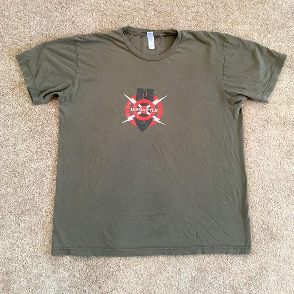 U2 DISMANTLE ATOMIC VERTIGO 06 BABYDOLL T-SHIRT LG